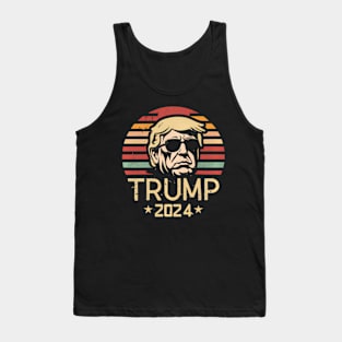 Donald Trump For President 2024 No More Bull Tank Top